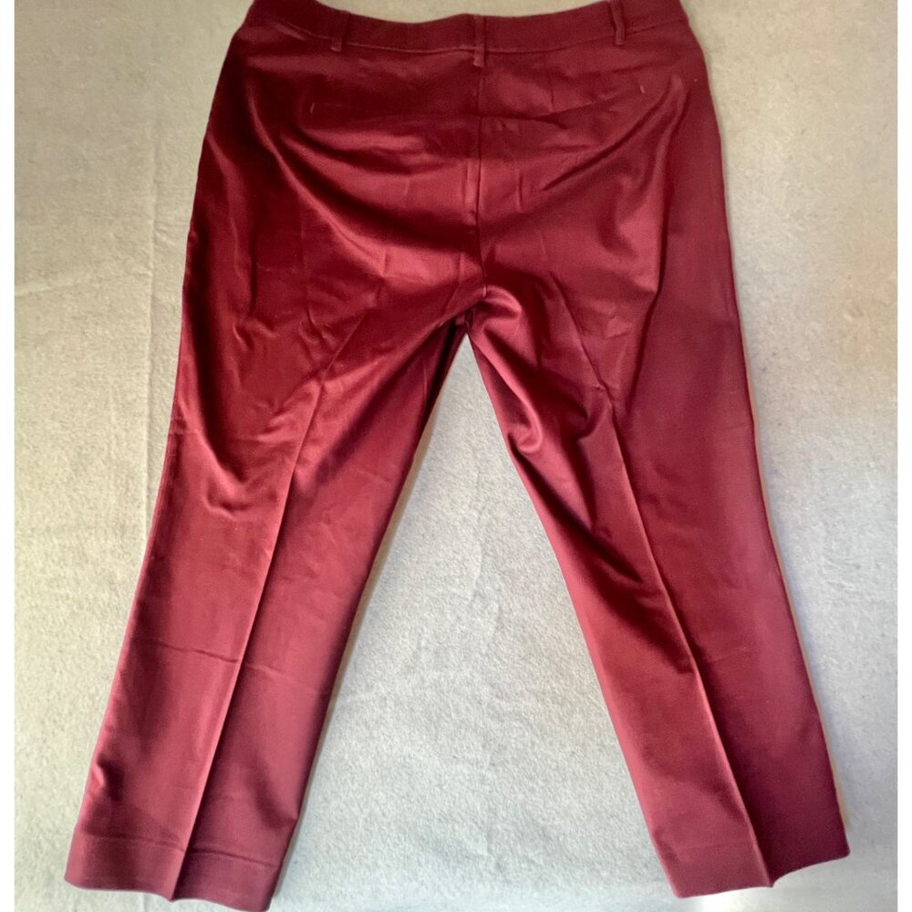 Lauren Ralph Lauren Trousers Pants  Womens 16W 4 Pocket Flat Front Cotton Career - Picture 2 of 7